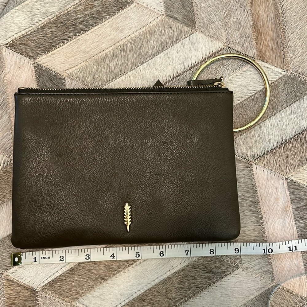 Leather Wristlet